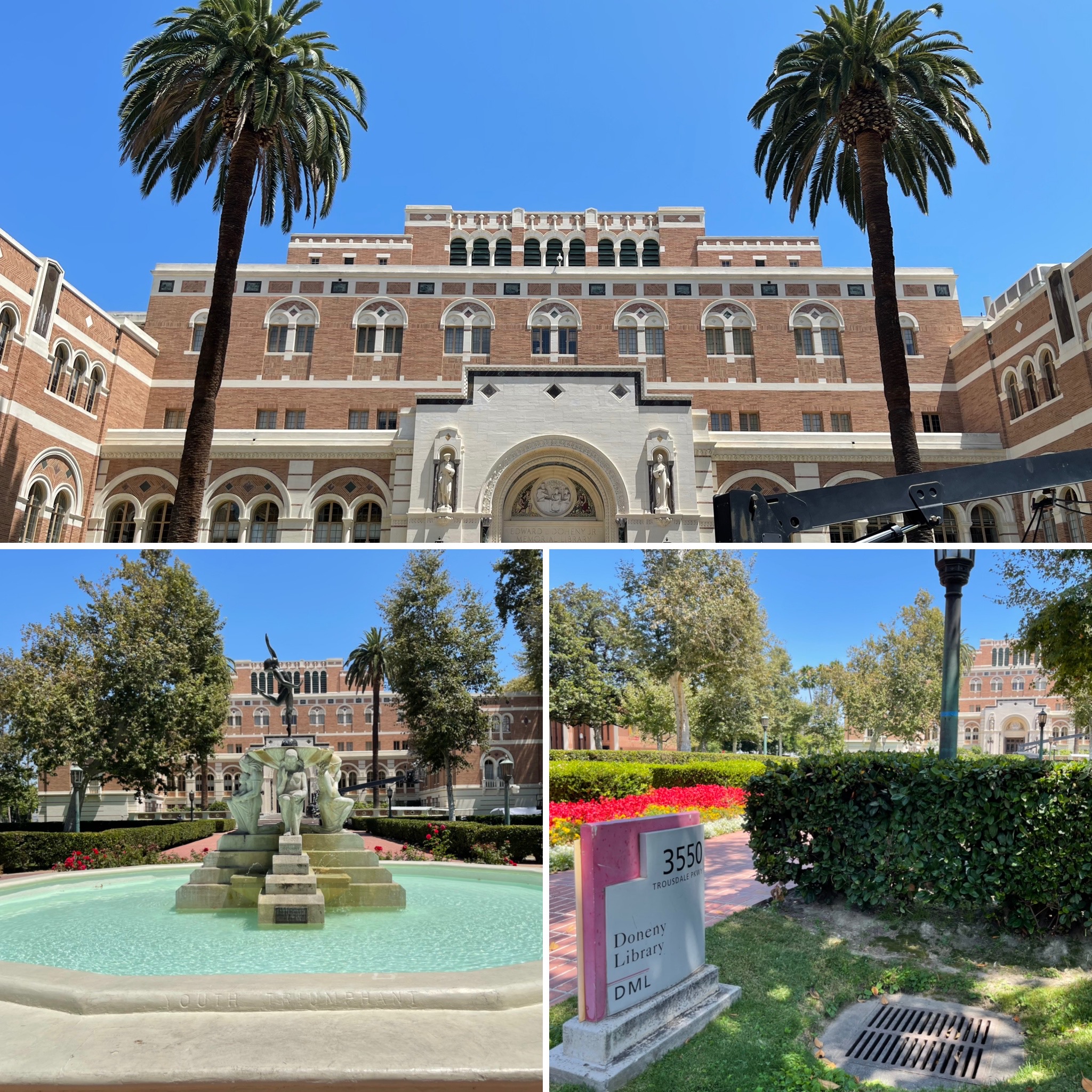 USC Virtual Tour Doheny Memorial Library