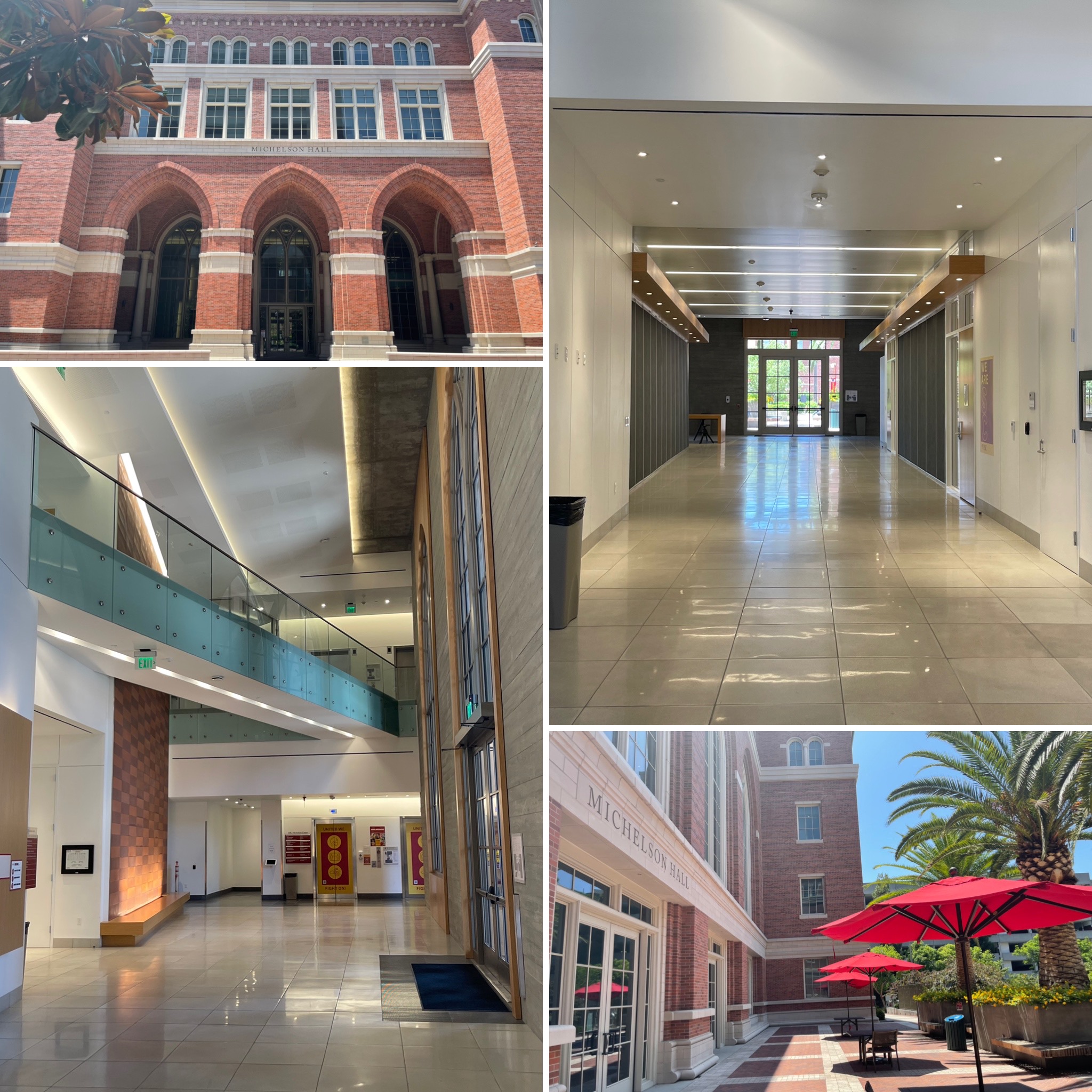 USC Virtual Tour Michelson Hall Entrance