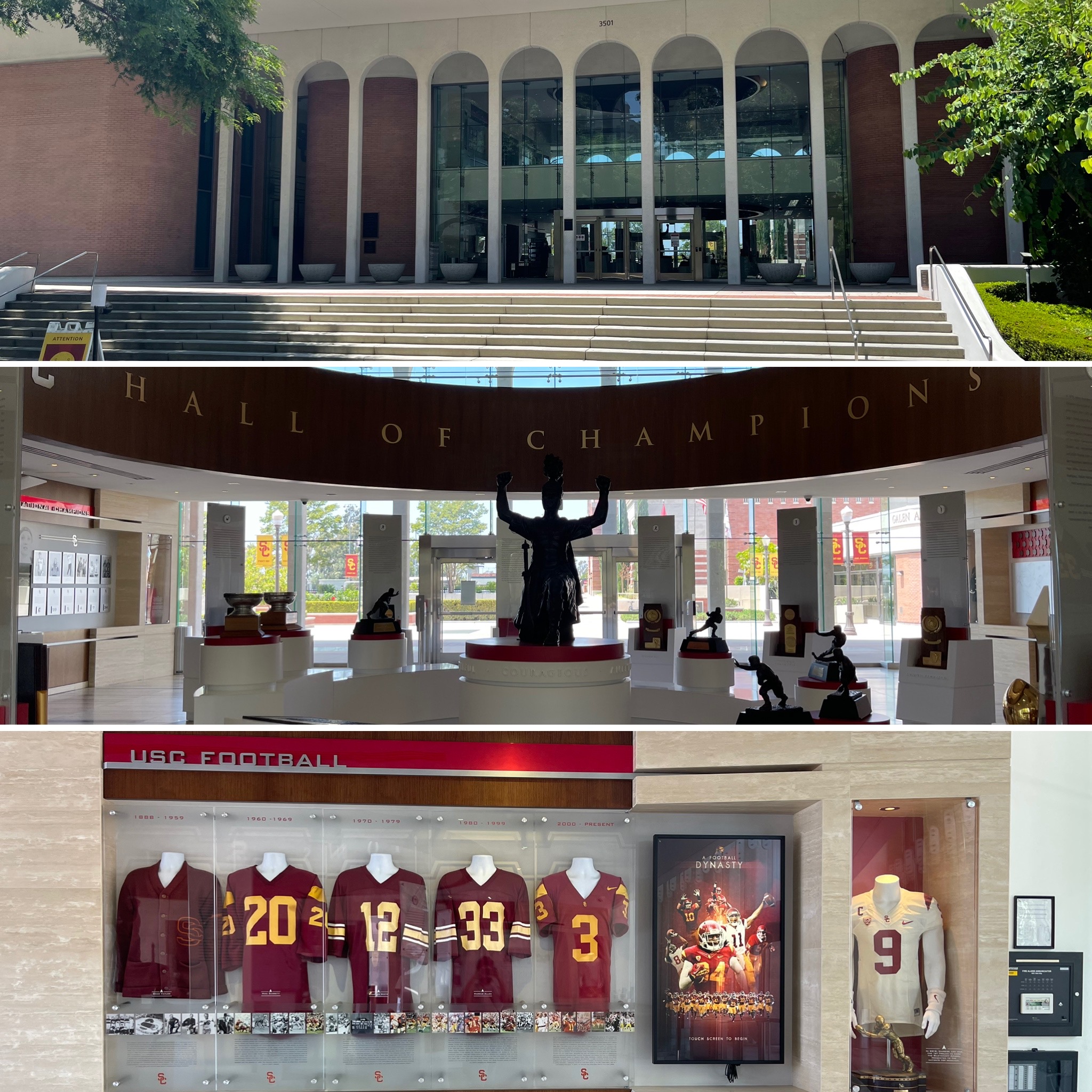 USC Virtual Tour Heritage Hall Champions