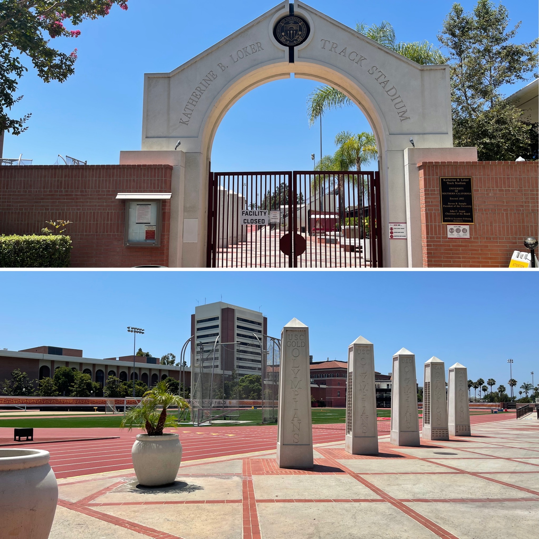 USC Virtual Tour Katherine B. Loker Track Stadium
